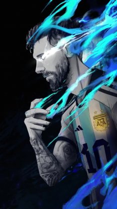 lionel messi football legend live wallpaper