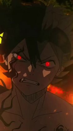 asta demon (black clover) animated wallpaper