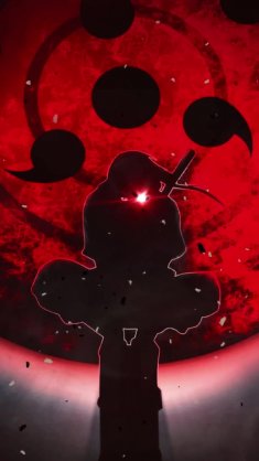 unyielding itachi's sharingan live wallpaper