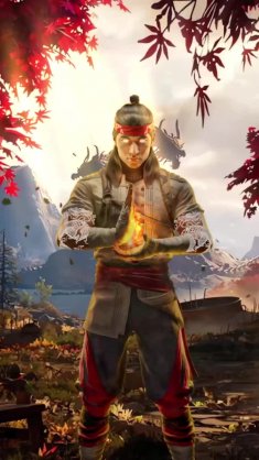 fire god liu kang live wallpaper