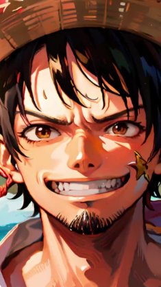 luffy smile live wallpaper