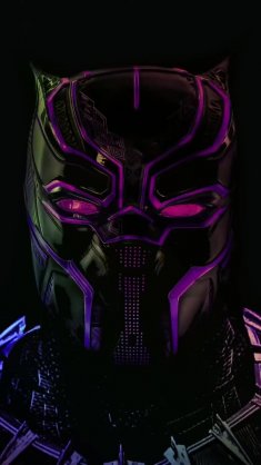 black panther rgb majesty live wallpaper