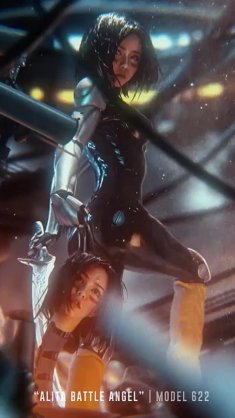 alita battle angel live wallpaper