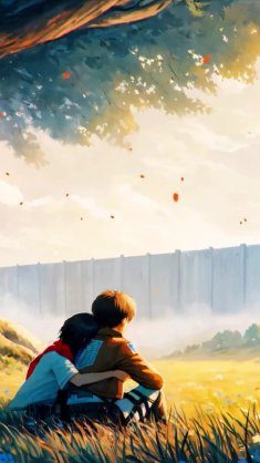 eren and mikasa last memories live wallpaper