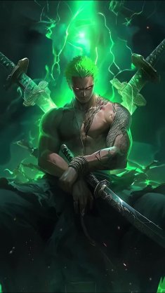 zoro king of hell live wallpaper