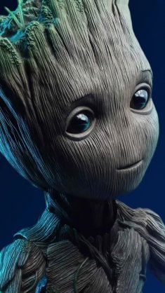 baby groot live wallpaper