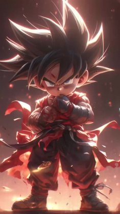 kid goku (ai) live wallpaper