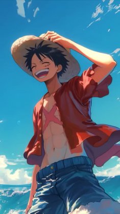 luffy blue horizon live wallpaper