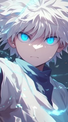 killua electrifying live wallpaper