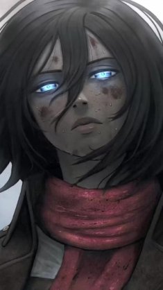 mikasa (aot) live wallpaper