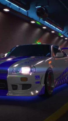 nissan gtr r34 skyline live wallpaper