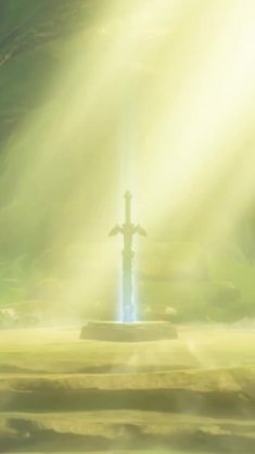 the hero sword zelda from breath of the wild live wallpaper