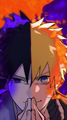 naruto and sasuke face live wallpaper