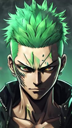 roronoa zoro cyberpunk live wallpaper