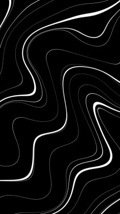 black and white waves live wallpaper