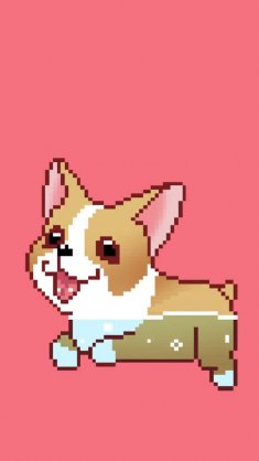 corgi (pixel) live wallpaper