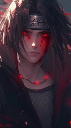 itachi fierce look live wallpaper