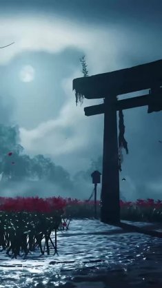 mystical torii live wallpaper