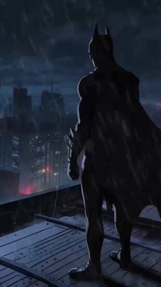 gotham's rainy night live wallpaper