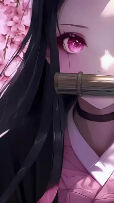 nezuko demon’s grace live wallpaper