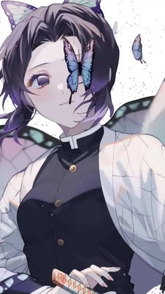 shinobu kocho from kimetsu no yaiba live wallpaper