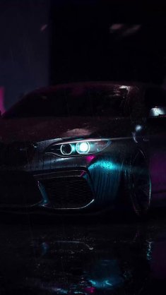 bmw m2 under the rain live wallpaper