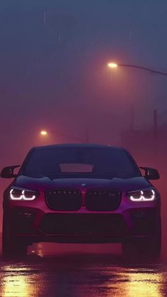 purple bmw x4 live wallpaper