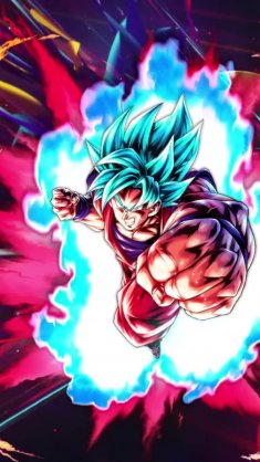 goku's kaio-ken animated wallpaper