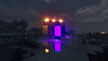 portal in minecraft live wallpaper