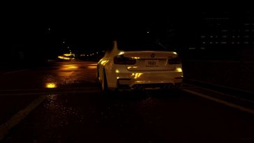 bmw m3 f30 under the rain live wallpaper