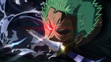 roronoa zoro with sword live wallpaper