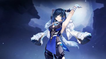 yelan animated wallpaper