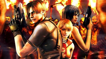 krauser, leon, ashley (resident evil 4) live wallpaper