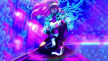 neon kda akali (lol) live wallpaper