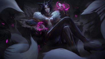 ahri (lol) live wallpaper