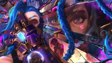 jinx shattered reflection live wallpaper