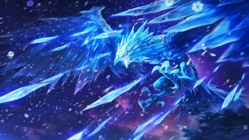 cryophoenix anivia (lol) live wallpaper