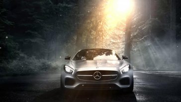 mercedes benz amg gts live wallpaper