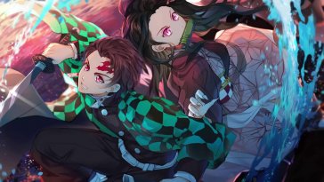 tanjiro and nezuko's connection live wallpaper