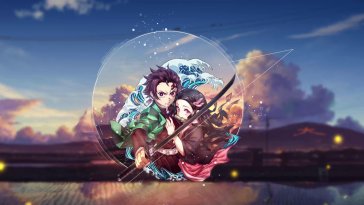 tanjiro's devotion to nezuko live wallpaper