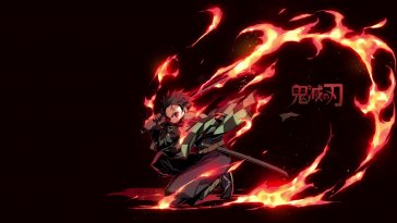 tanjiro kamado (kimetsu no yaiba) live wallpaper