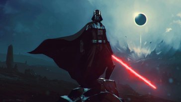 darth vader's lightsaber live wallpaper