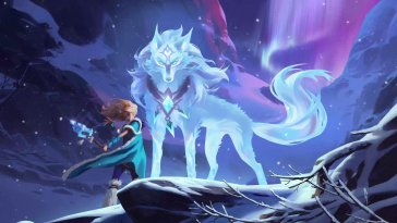 crystal maiden dota 2 live wallpaper