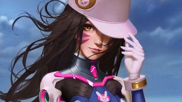 dva wearing pink suit and cap live wallpaper