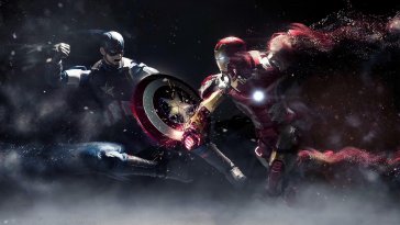 captain america vs iron man live wallpaper