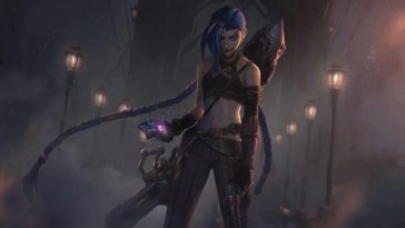 jinx: the explosive heart of arcane live wallpaper