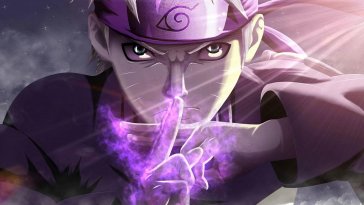 naruto uzumaki purple power live wallpaper