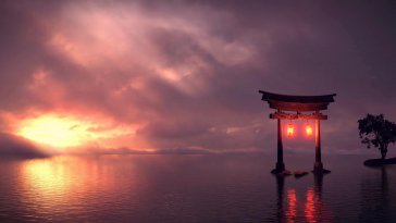 japanese torii live wallpaper