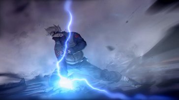 kakashi hatake performing the chidori live wallpaper