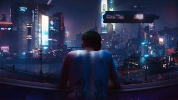 vibrant futurism in cyberpunk 2077 live wallpaper